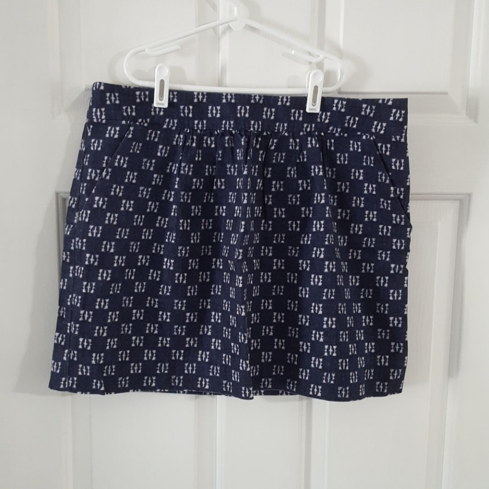 Gap Blue Pencil Skirt. Size 10.
